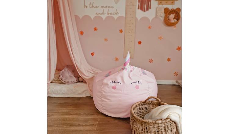 Pink unicorn bean online bag