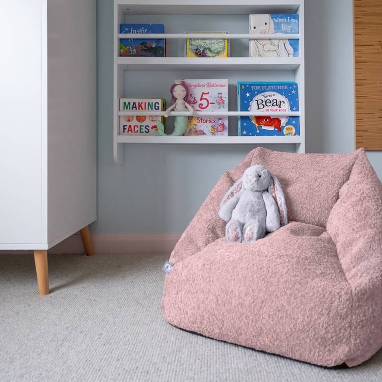rucomfy Kids Snuggle Bean Bag Chair -Pink 0