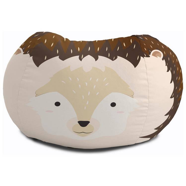 rucomfy Hedgehog Animal Medium Round Bean Bag 0