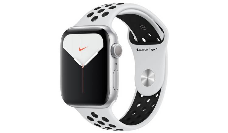 Buy Apple Watch Nike S5 GPS 44mm Silver Alu/Black Band | Fitness and ...