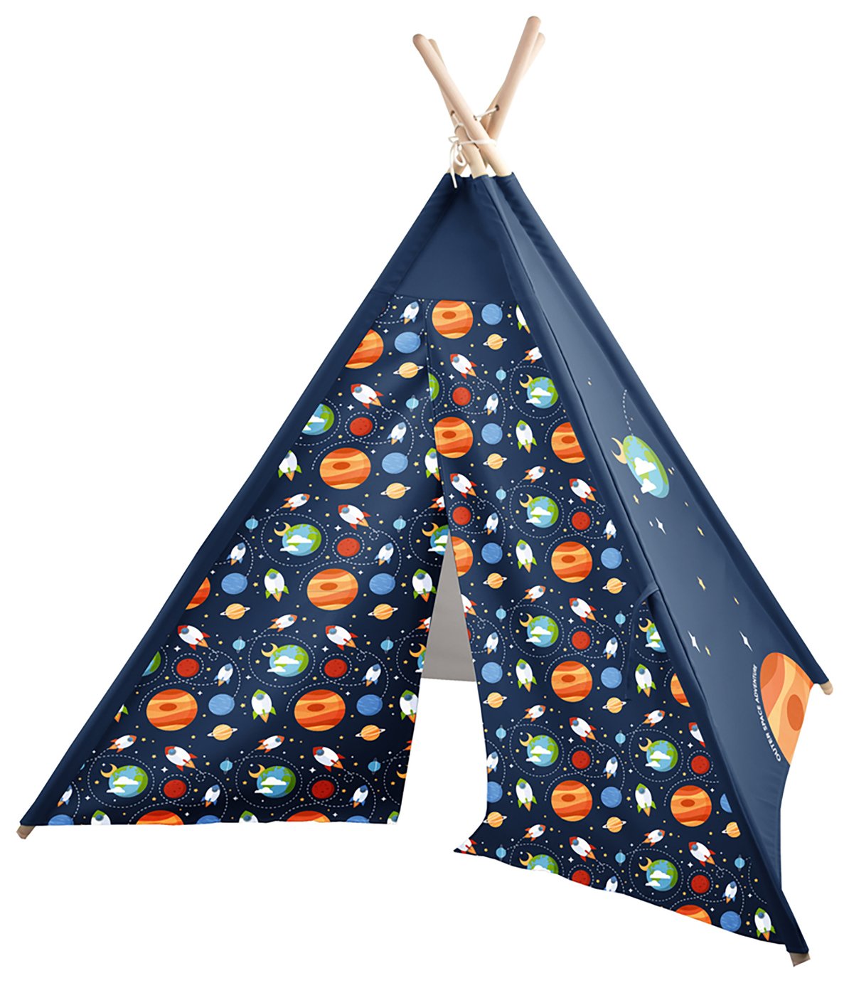 rucomfy Kids Outer Space Teepee Tent 