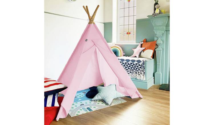 Buy rucomfy Kids Trend Teepee Tent Baby Pink Play tents and tunnels Argos