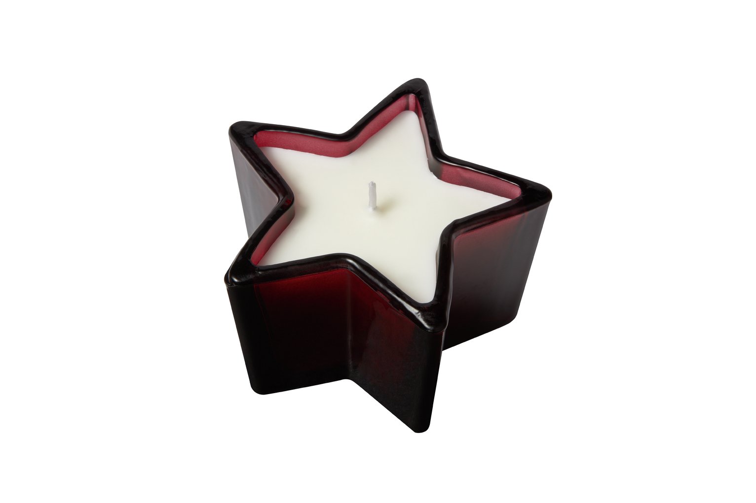 Argos Home Small Star Candle - Christmas Spice