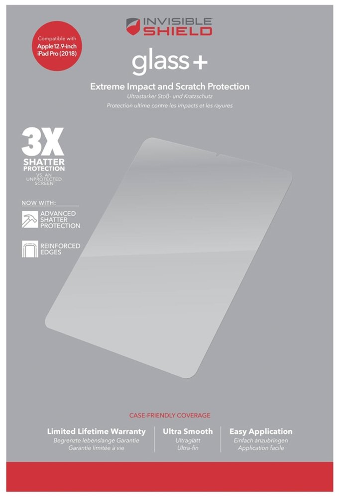 Zagg InvisibleShield Apple iPad Pro 12.9 Screen Protector