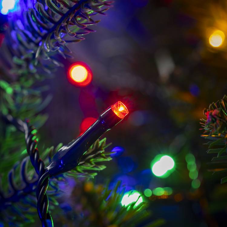 Habitat 480 Multicoloured LED Christmas Tree Lights 0