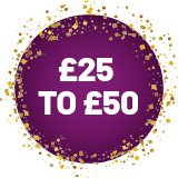£25 - £50.