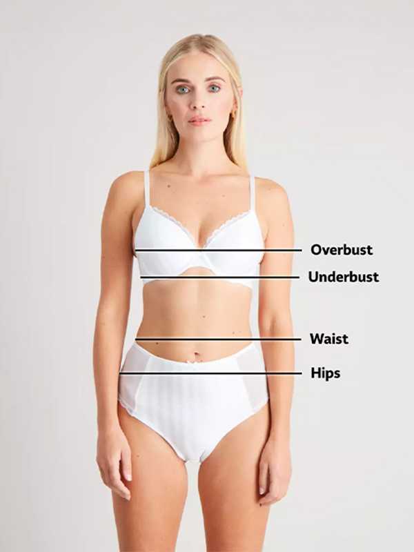 Find your fit. Bra fit guide.
