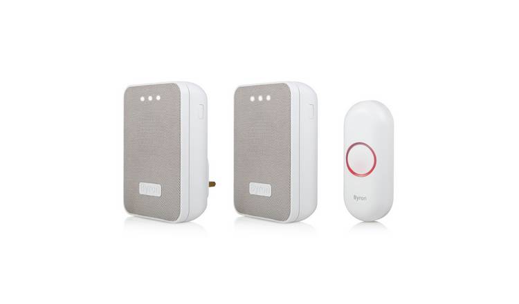 Byron DBY-22324 150m Wireless Doorbell - Pack of 2