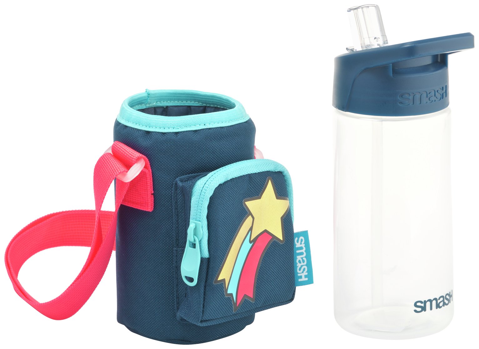 Smash Another Planet Water Bottle with Bag - 450ml