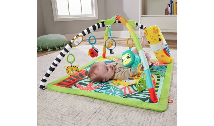 Jungle Musical Baby Gym Play Mat with Lights and UK