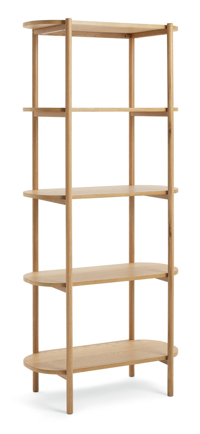 Habitat Edin 5 Tier Shelving Unit - Natural