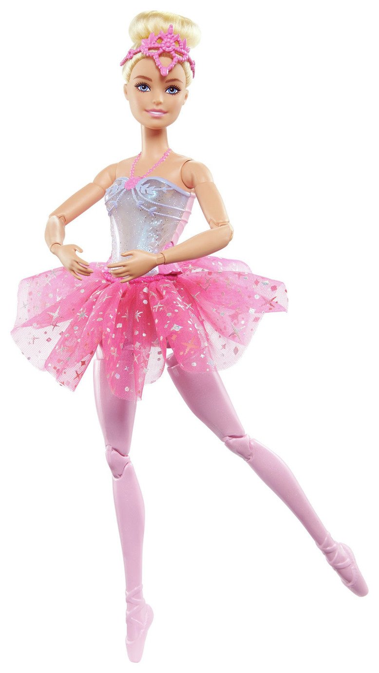 Barbie Twinkle Lights Feature Ballerina Doll - 29cm