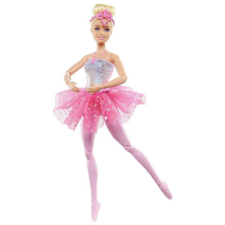 Barbie Twinkle Lights Feature Ballerina Doll - 29cm 0