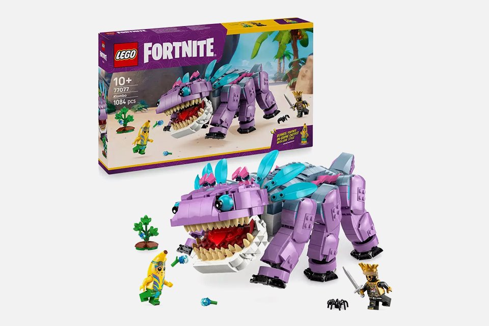 LEGO® Fortnite Klombo Figure, Creative Building Toy Set.