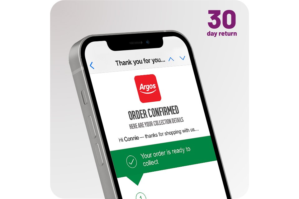 Changed your mind? Return or swap it if unopened, unused and with original seals.