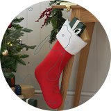 Christmas stockings.