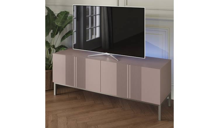 Frank Olsen Iona 4 Door TV Unit - Mulberry