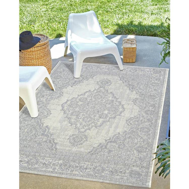 Homemaker Silver Outdoor Rug - 160X230CM 0