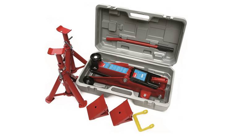 Hilka 2 Tonne Trolley Jack Kit in Case