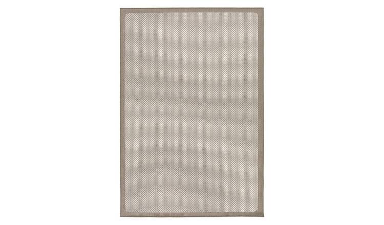 Relay HydroFlex Boarder Natural Outdoor Rug 