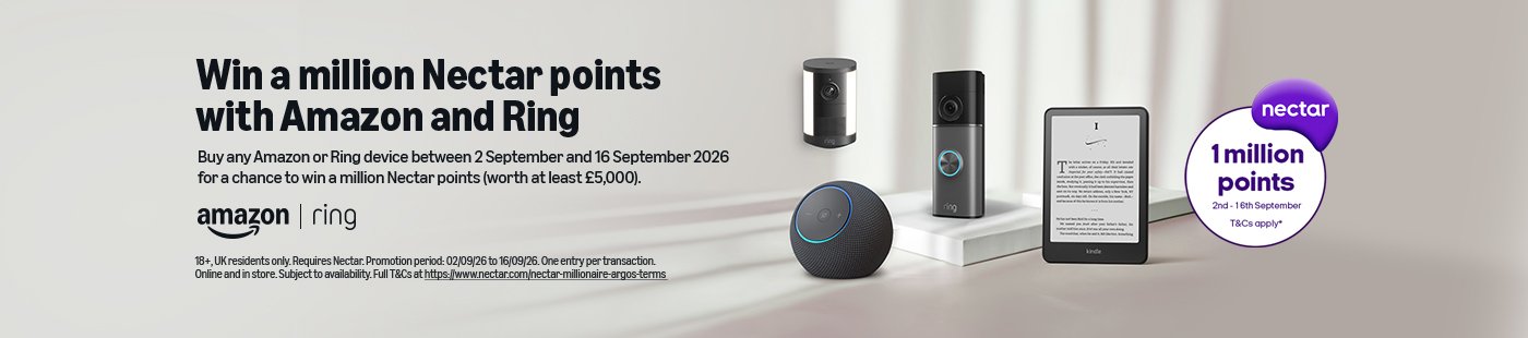 Win a million Nectar points with Amazon and Ring.