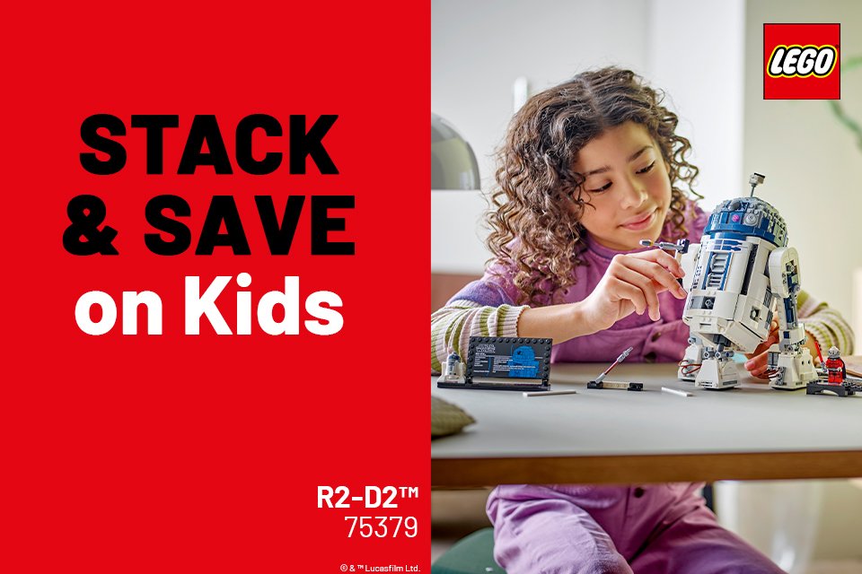 The gift that always clicks. Save with code LEGO