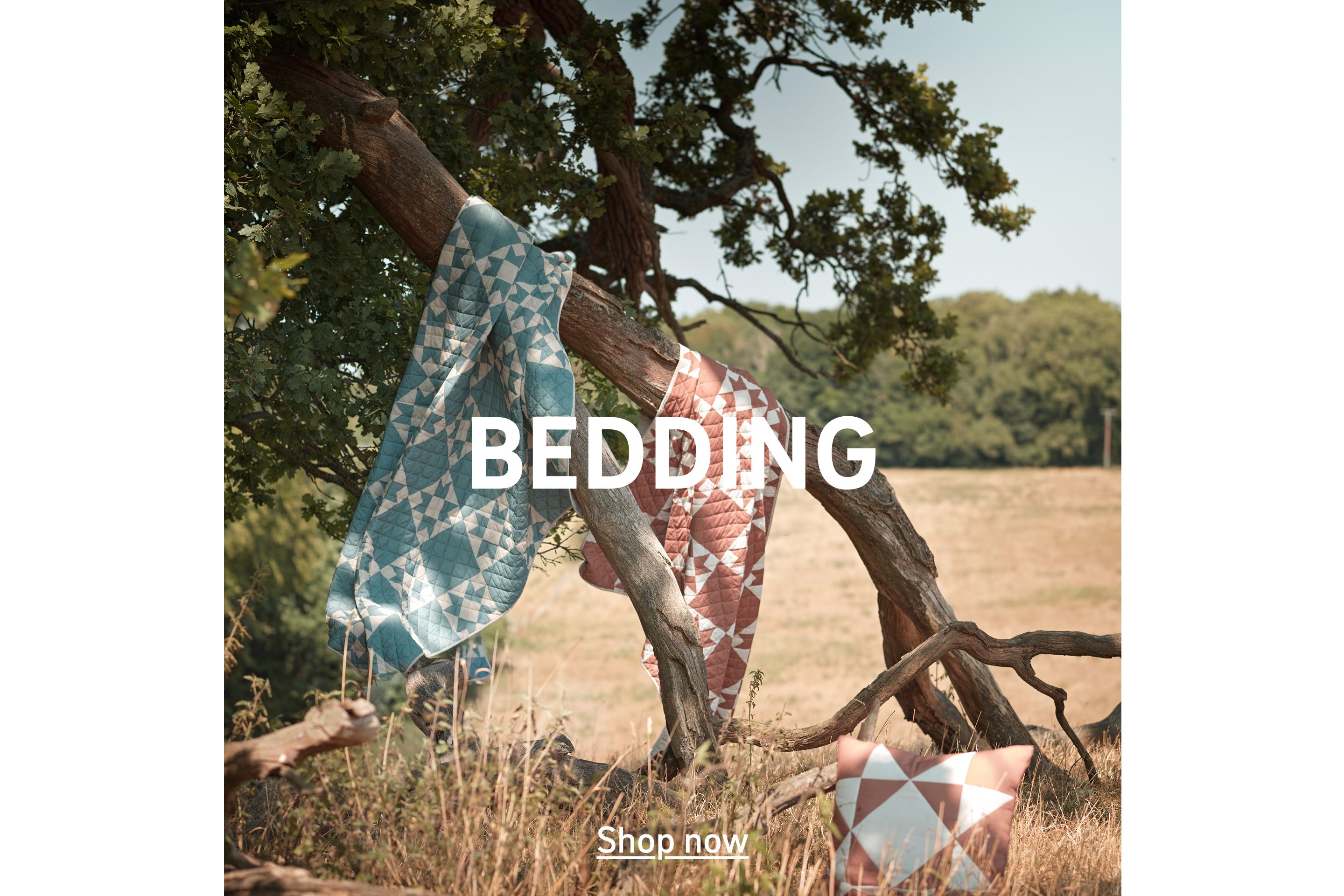 Bedding. Shop now.