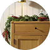 Wreaths and garlands.