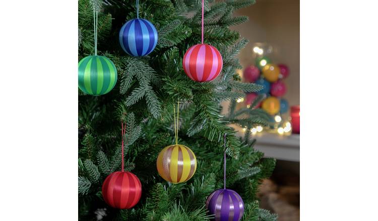 Multi deals coloured baubles