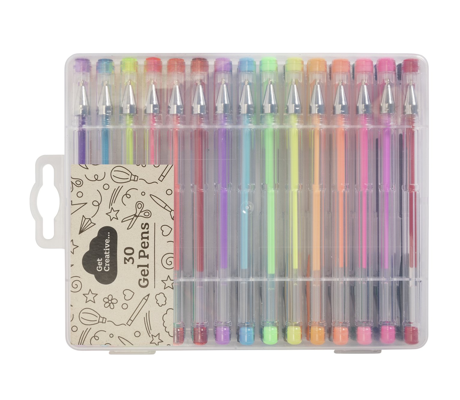 Home Pack of 30 Get Creative Gel Pens