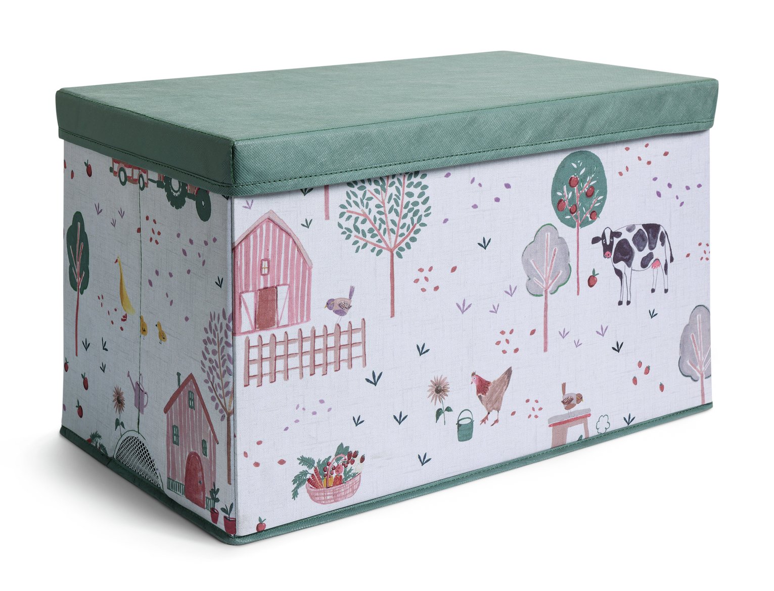 Habitat Kids Bertie Foldable Box - Green