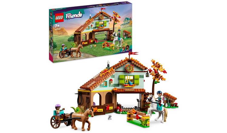 Buy LEGO Friends Autumn's Horse Stable with 2 Toy Horses 41745 | LEGO ...