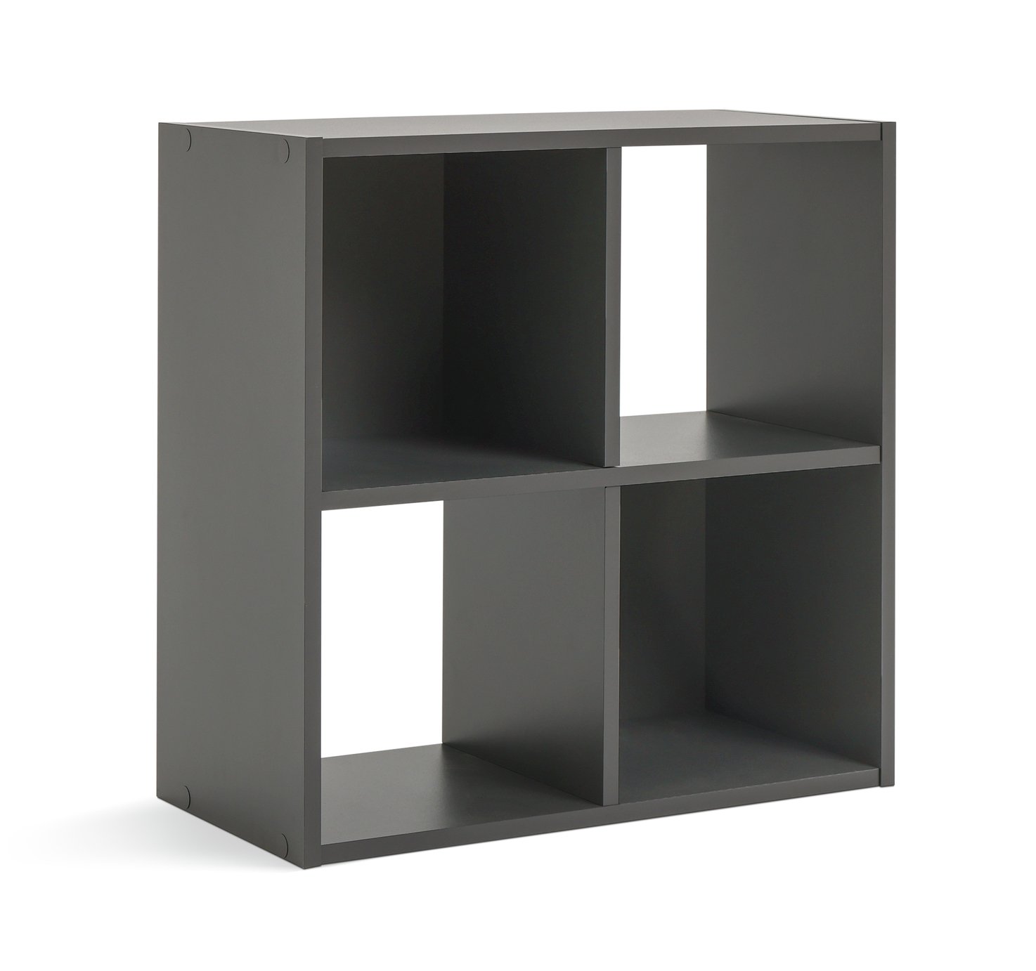 Habitat Squares 4 Cube Storage Unit - Dark Grey