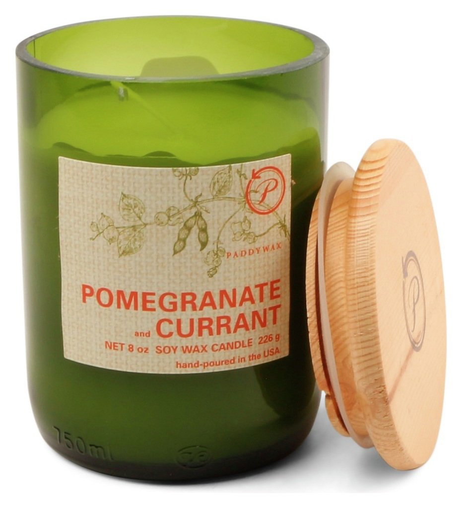 Paddywax Medium Jar Eco Candle - Pomegranate & Currant