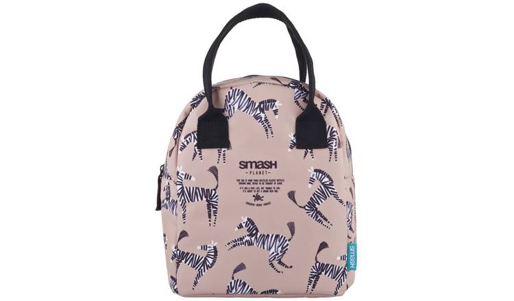 Buy Smash Global Safari Planet Zebra Lunch Bag | Lunch boxes | Argos