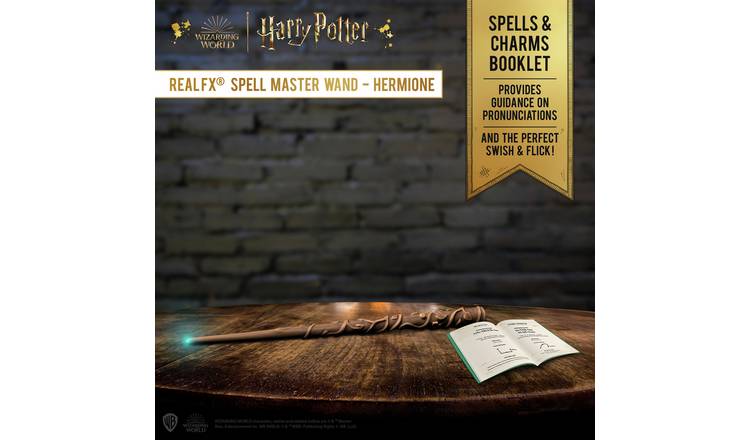 Hermione with Magic Wand and Spellbook · Free Stock Photo