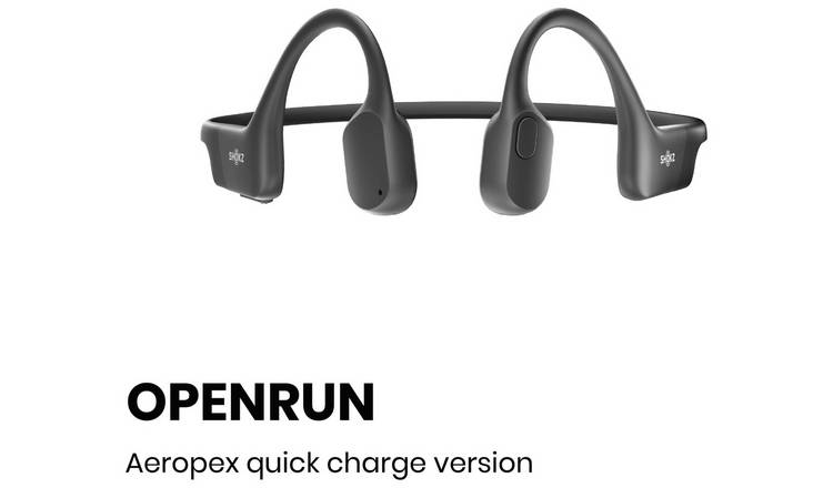 Buy Shokz OpenRun Wireless Bluetooth Headphones Black Wireless