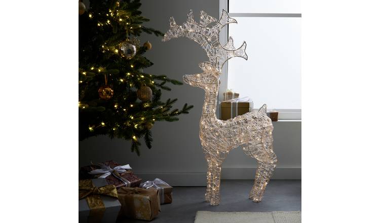 Habitat Reindeer LED Christmas Decoration