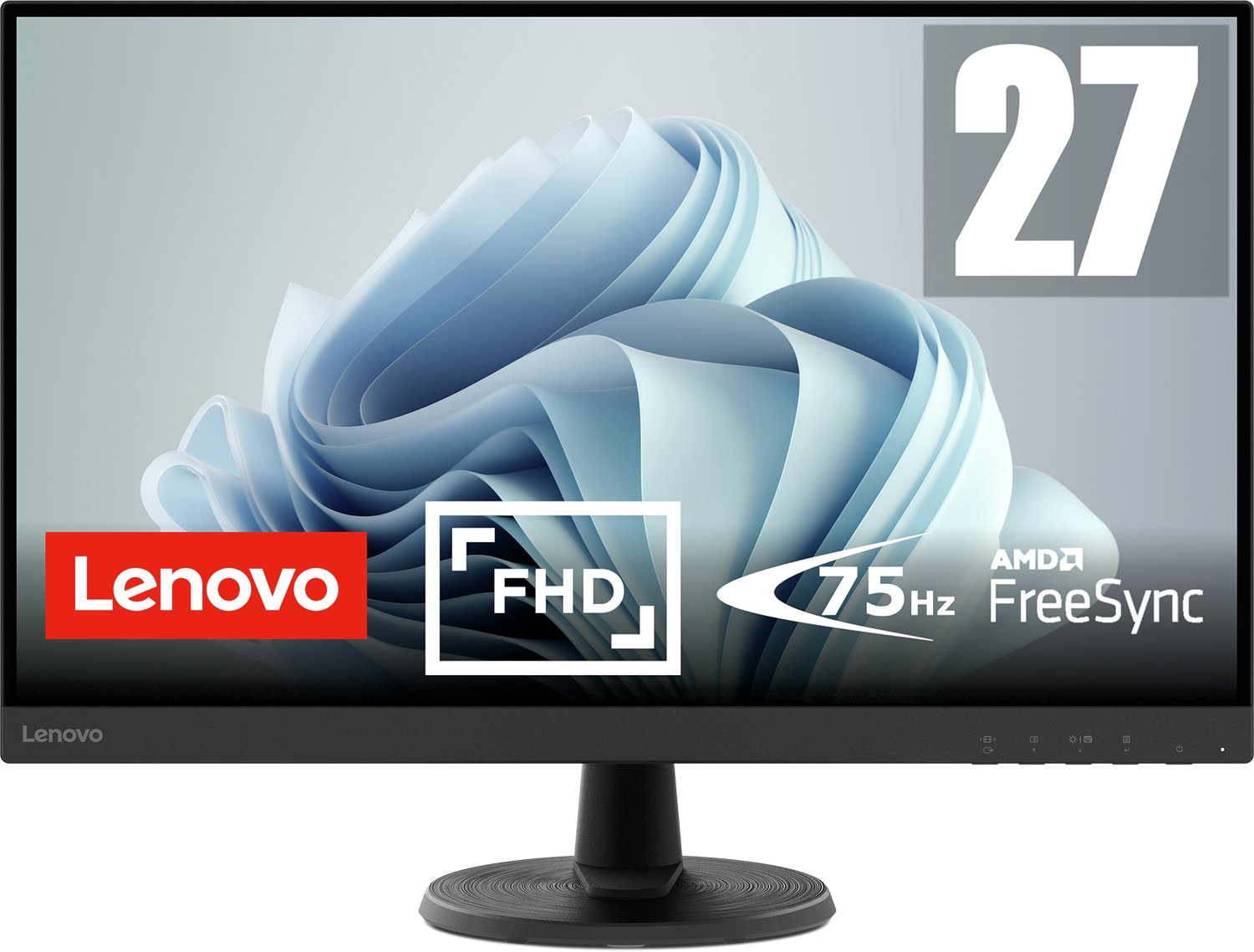 Lenovo D27-40 27 Inch 75Hz FHD Monitor