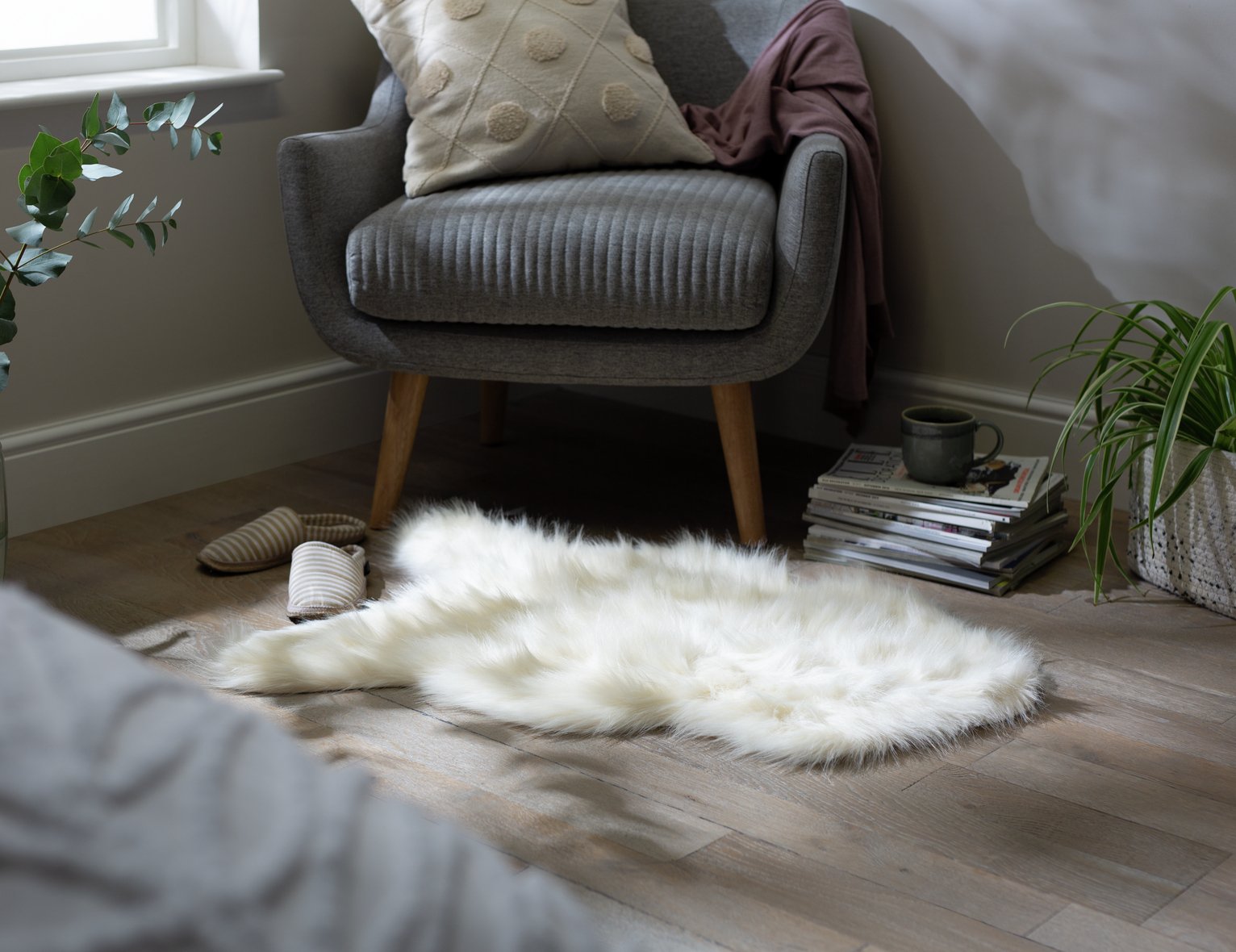 Argos Home Faux Sheepskin Rug Review