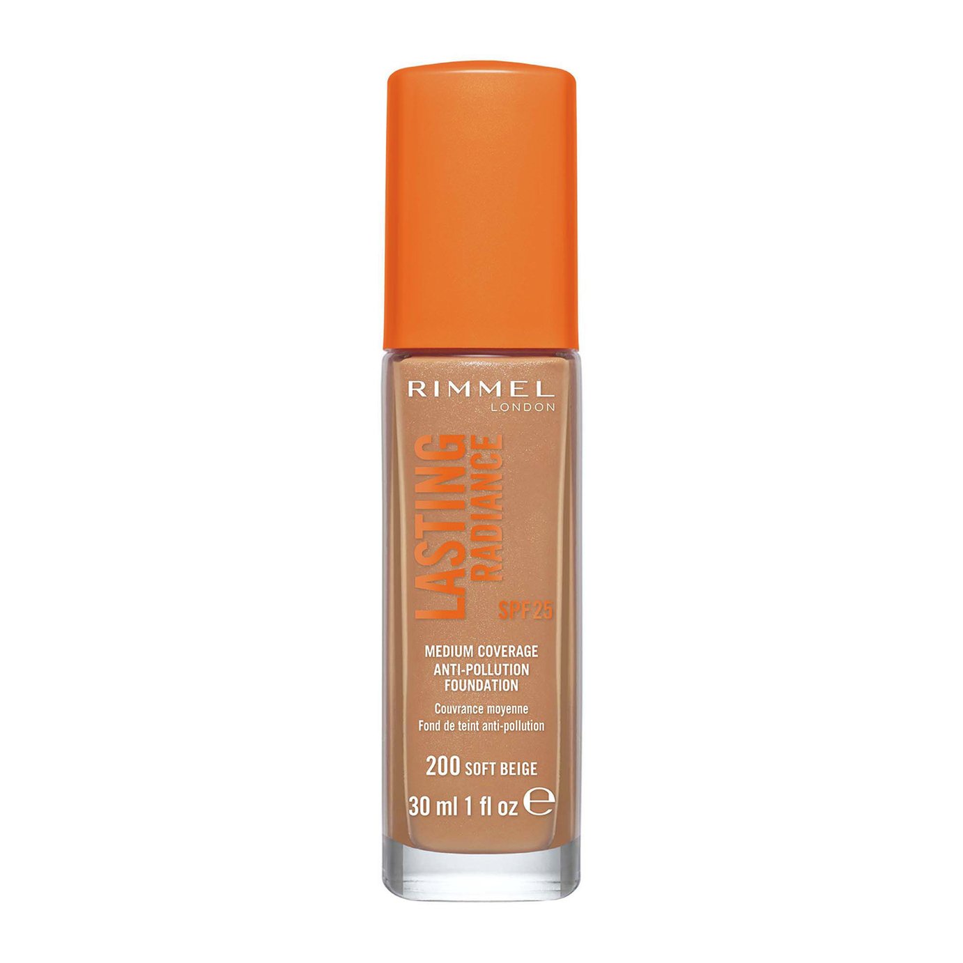 Rimmel Lasting Radiance  Liquid Foundation SPF25