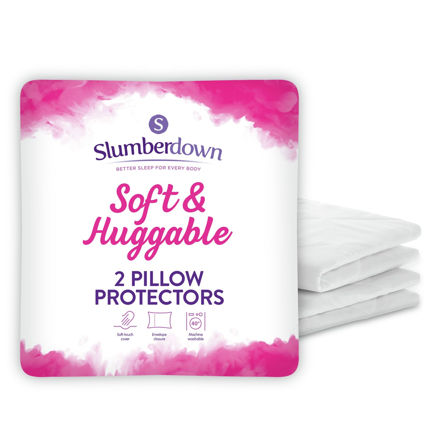 Slumberdown Soft and Huggable Pillow Protector Pair Review