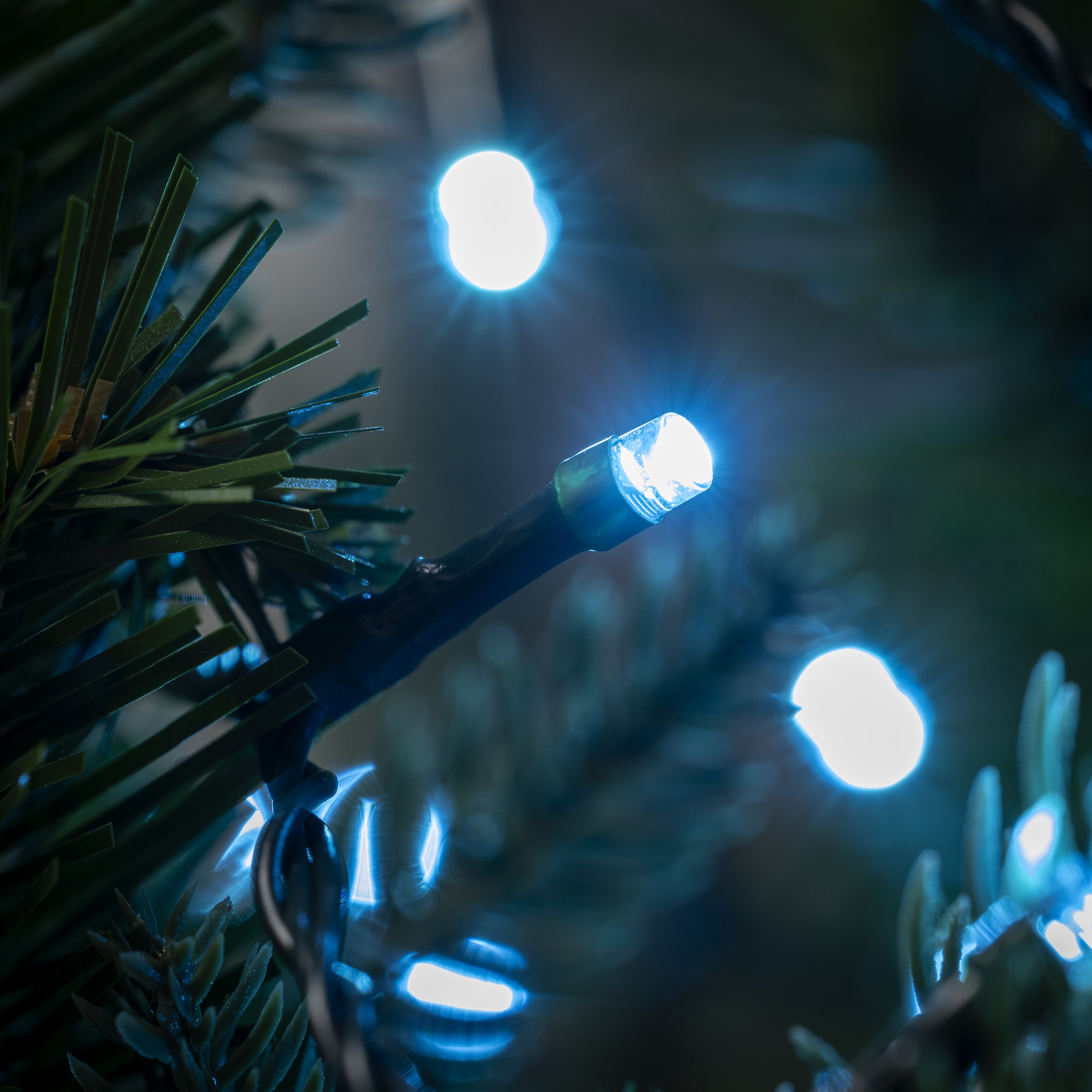 Argos Home 240 Turquoise LED Christmas Tree Lights