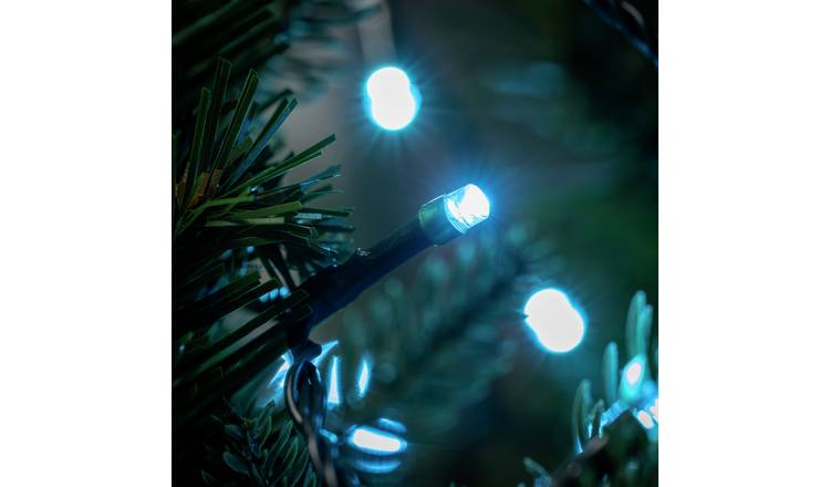 Solar powered outdoor christmas lights deals argos