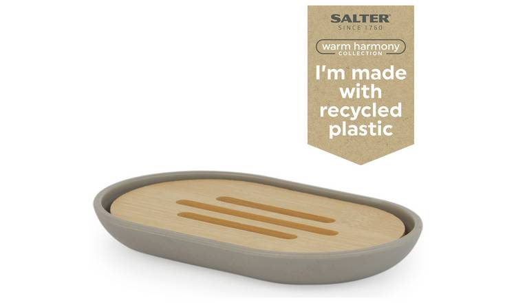 Salter Recycled Plastic Soap Dish - Neutral