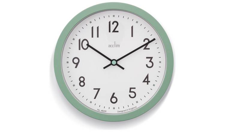 Acctim Elstow Analogue Wall Clock - Green