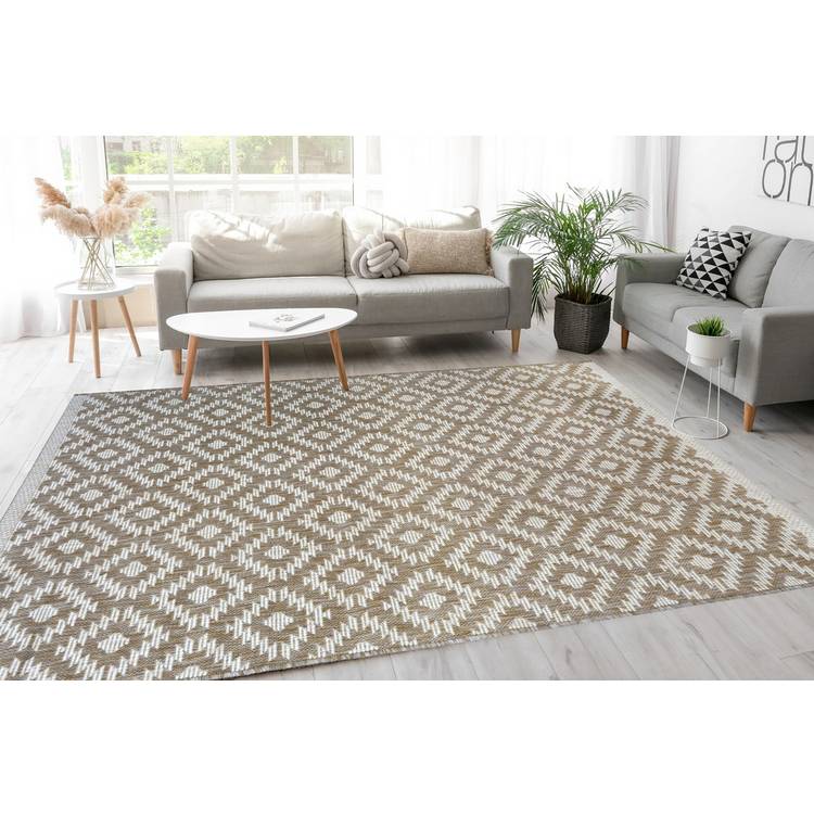 Genesis Natural Indoor Outdoor Rug - 120X170 0