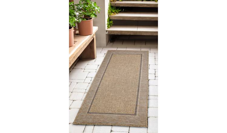 Solstice Latte Indoor Outdoor Rug - 80X200