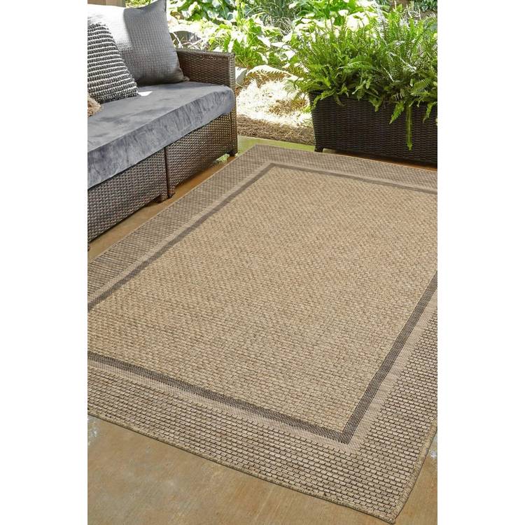Solstice Latte Indoor Outdoor Rug - 120X170 0