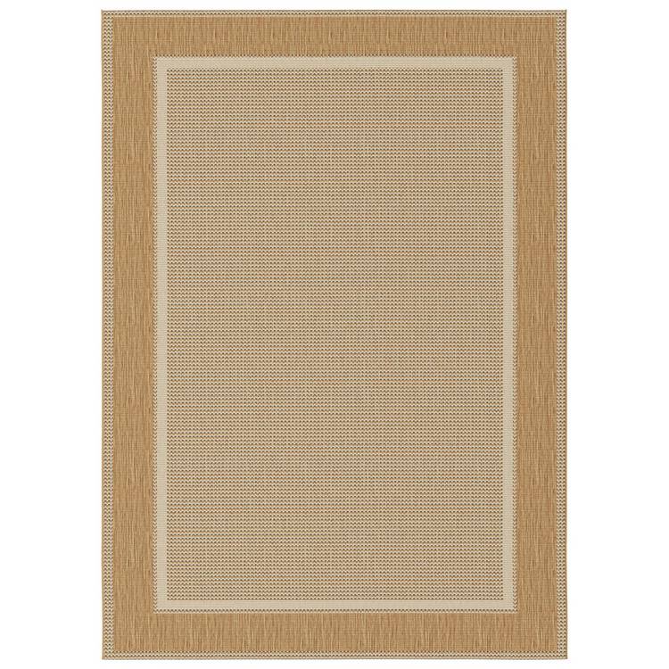 Solstice Latte Indoor Outdoor Rug - 160X230 - Natural 0